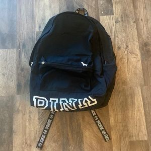 Victorias Secret PINK Black Backpack